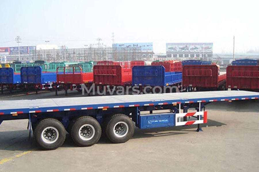 Flatbed Trailer – 3 Axles