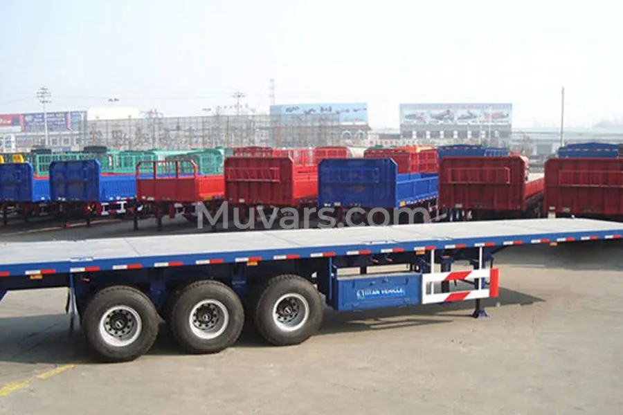 Flatbed Trailer – 3 Axles