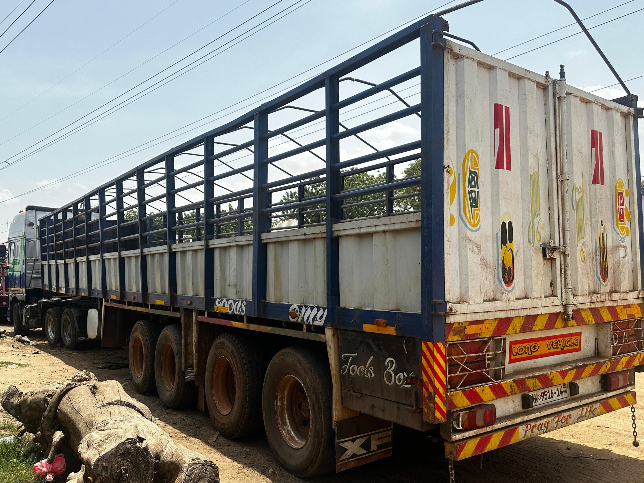40ft Cargo Fence Trailer
